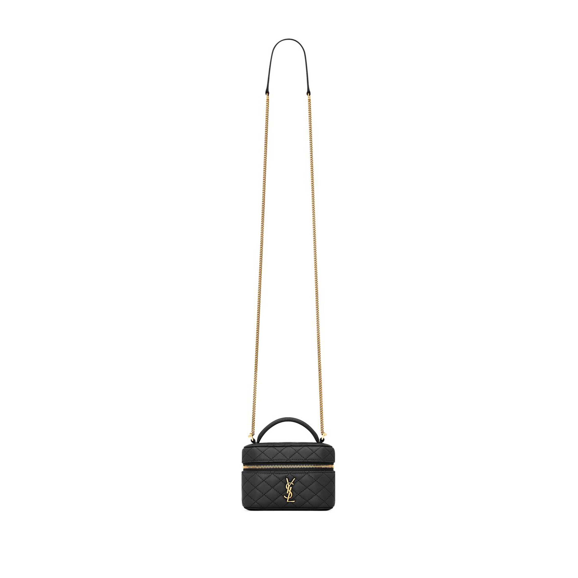 YSL GABY MICRO VANITY BAG IN LAMBSKIN 8192851EL071000 (12*8*4cm)
